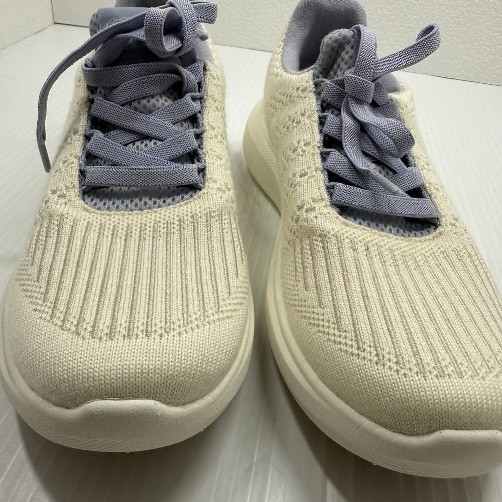 Woolloomooloo Eden Merino Wool Sneakers Ice Lavender Womens 6.5 - Picture 4 of 10